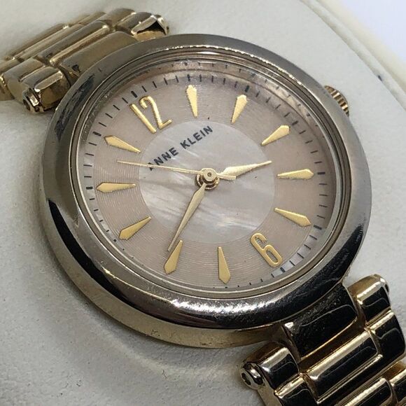 Anne Klein Ladies Silver Tone Stainless Steel Analog Watch / Wristwatch - Picture 4 of 7